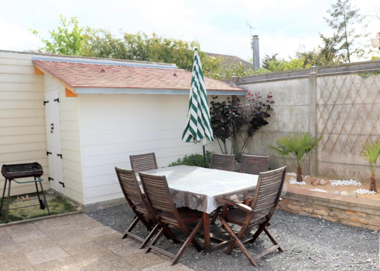 Villa des sables avec 1 studio pour 2 personnes pouvant être complété par une chambre si 4 personnes Cabourg Exterior foto